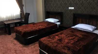 اتاق دو تخته تویین هتل امیرکبیر شیراز